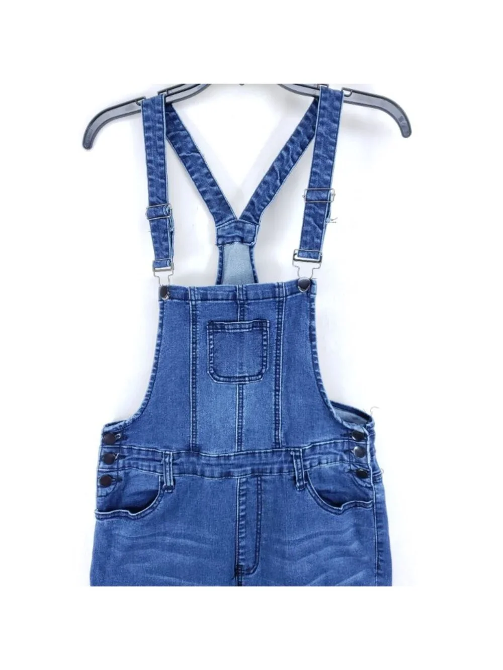 American Bazi Fashion Overalls Women's Size Large Distressed